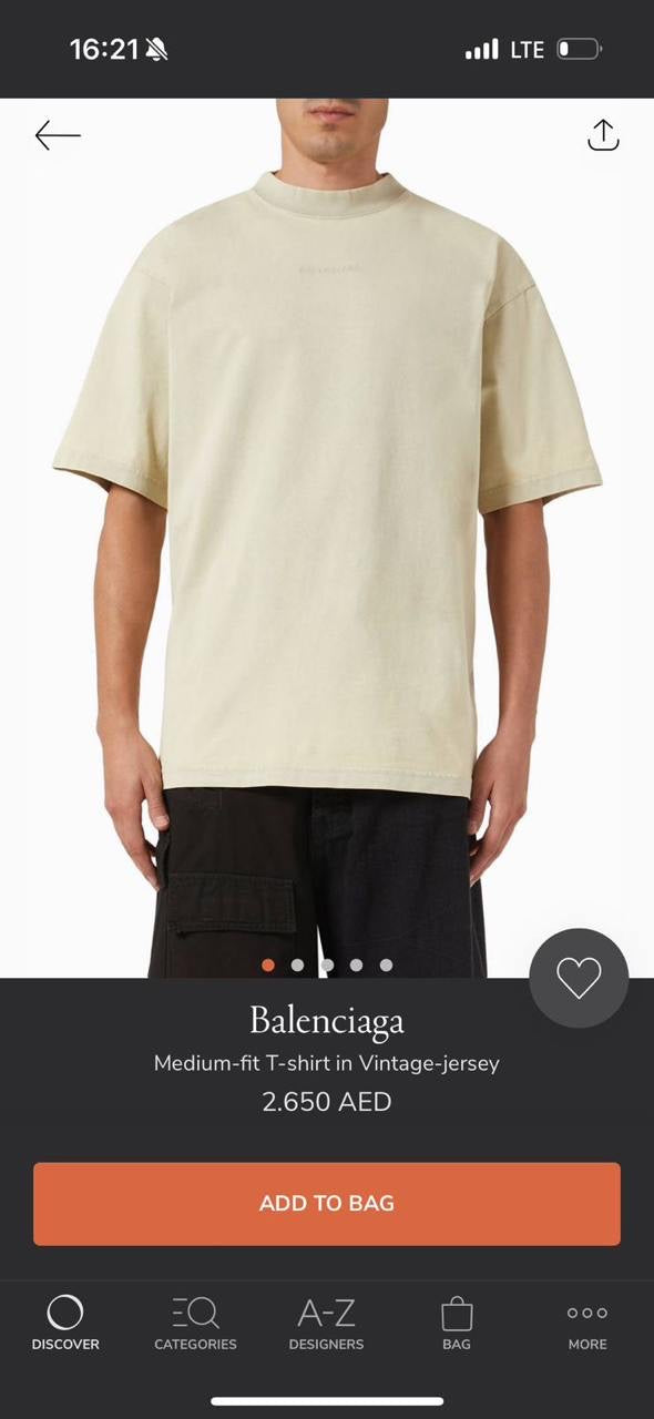 Balenciaga T-Shirt 5 colors