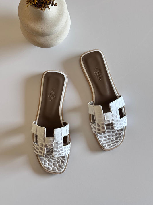 Hermes Slippers