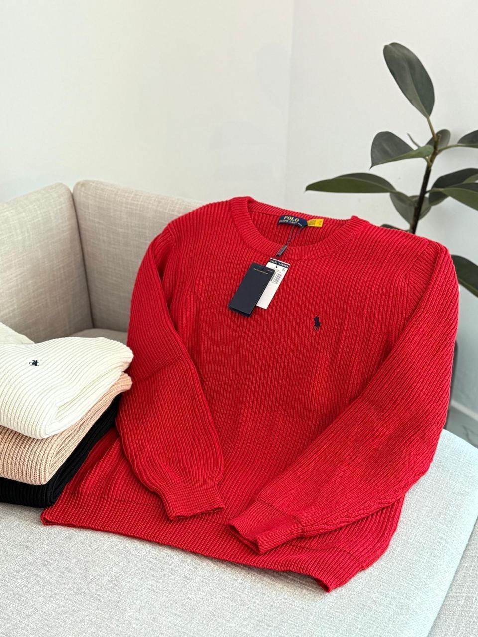 Polo Sweater 4 colors