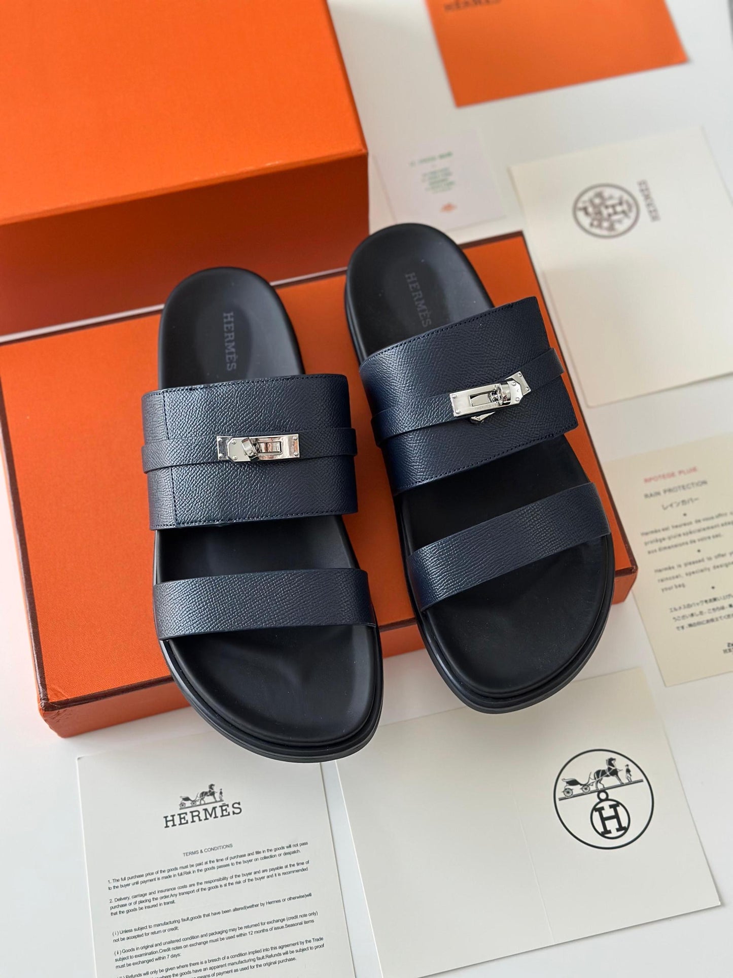 Hermes Slippers