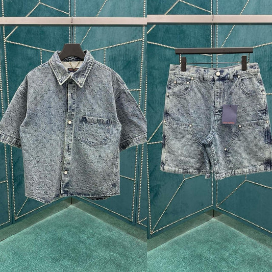 Louis Vuitton Denim Set