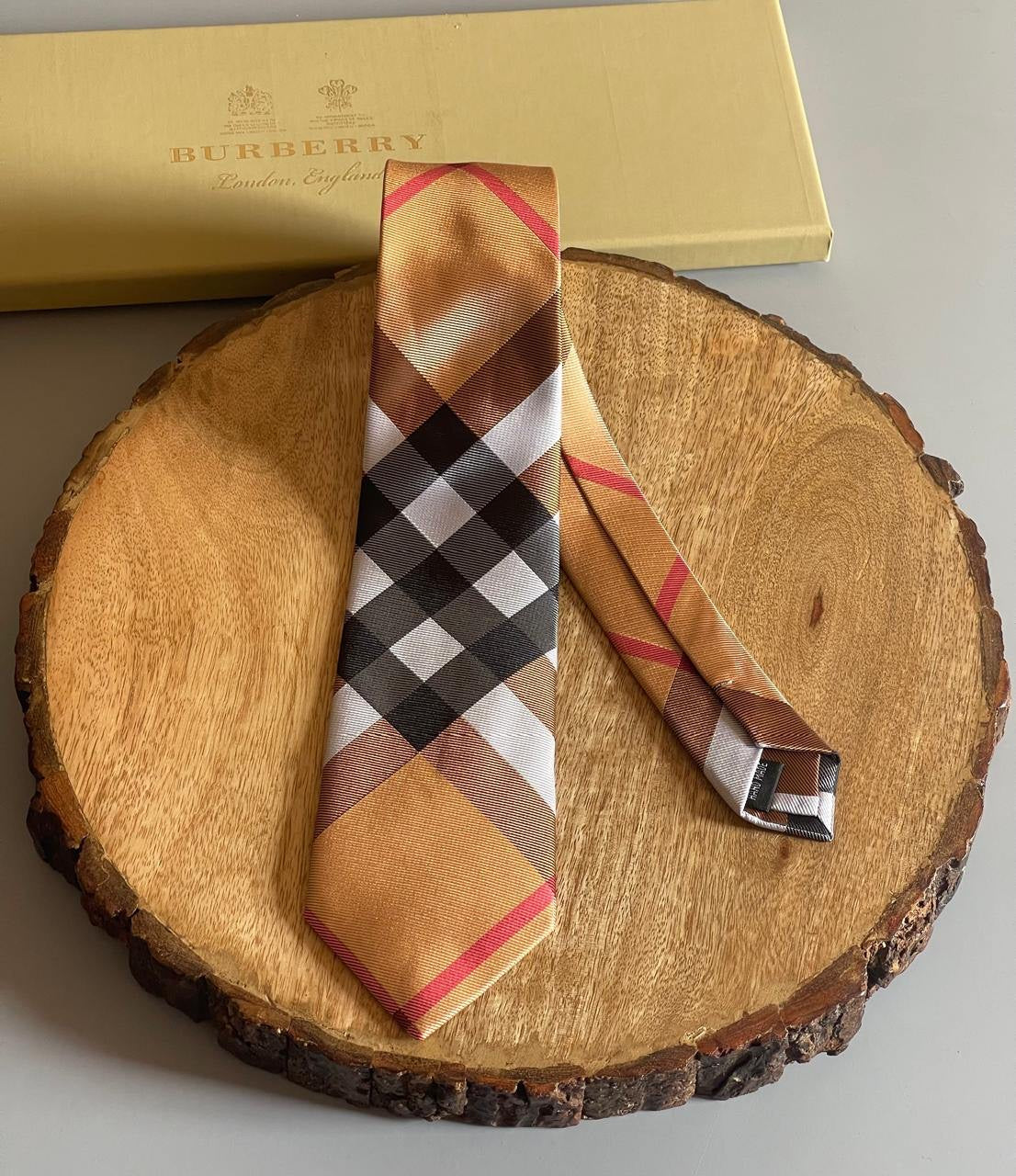 Burrbery Tie 4 colors