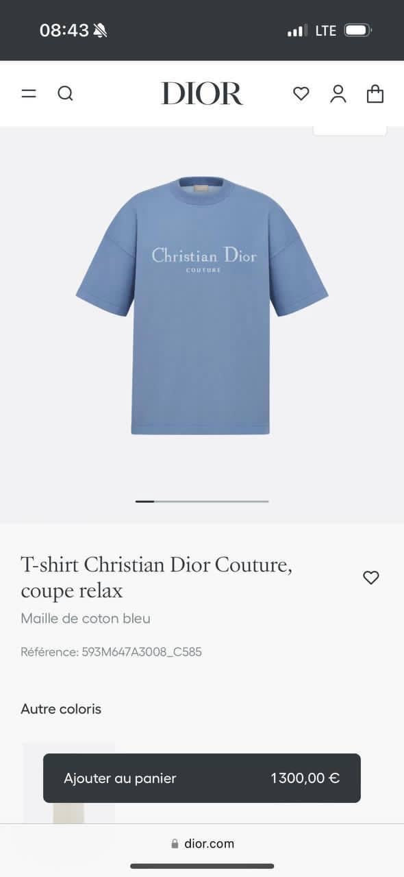 Dior T-Shirt 3 colors