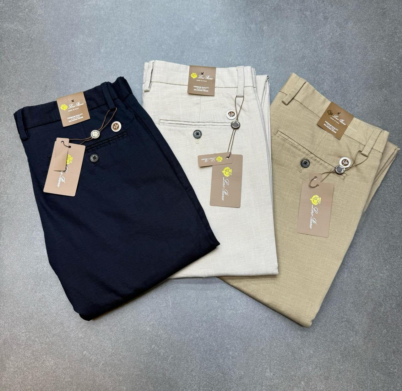 Loro Piana Lenin Pants 3 colors