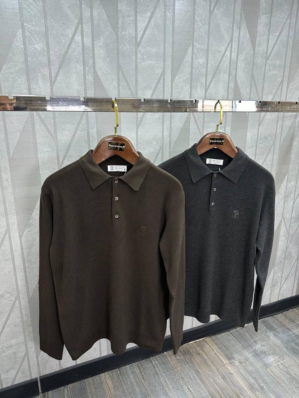 Brunello Cucinelli Polo Sweater