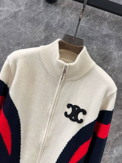 Celine Zipper Sweaters