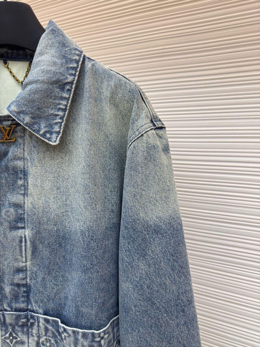 Louis Vuitton Denim Canvas Jacket