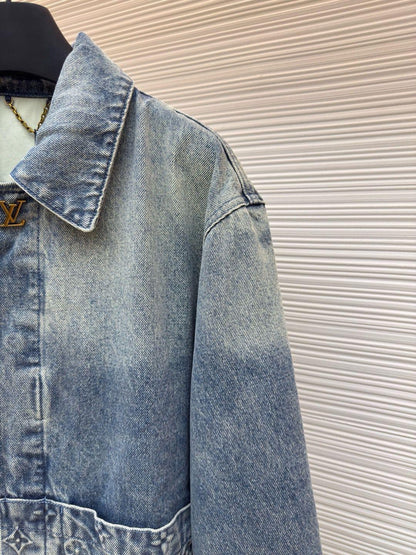 Louis Vuitton Denim Canvas Jacket