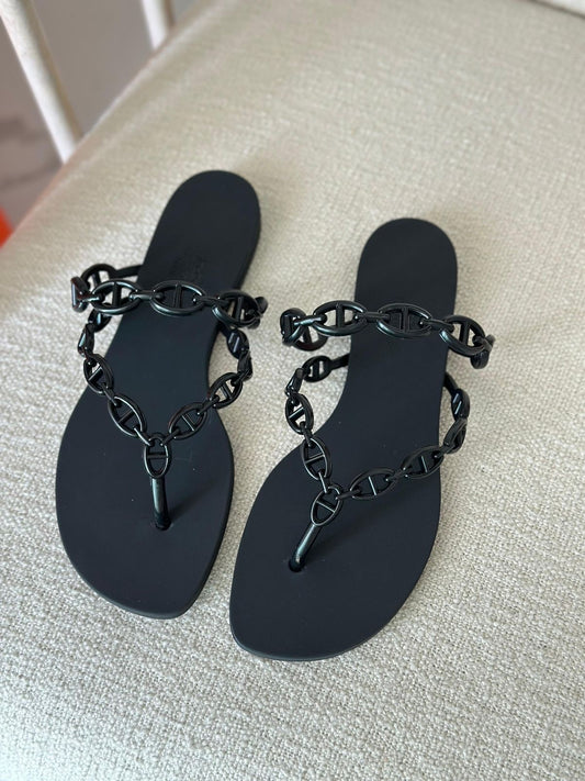 Hermes Slippers