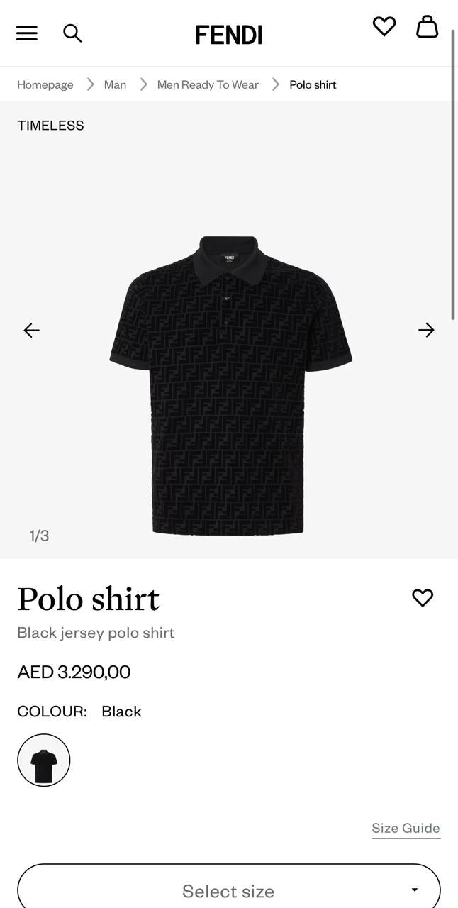 Fendi Polo Shirt