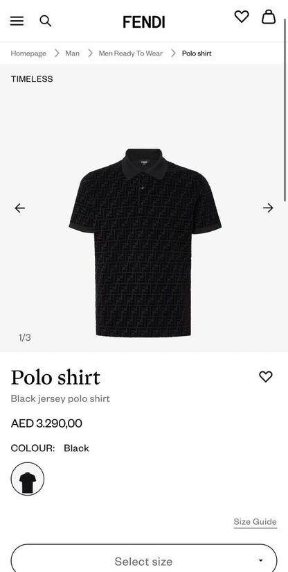 Fendi Polo Shirt