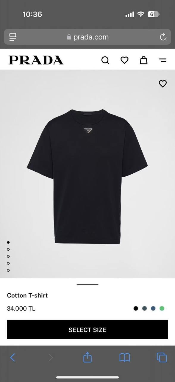 Prada T-Shirt 3 colors