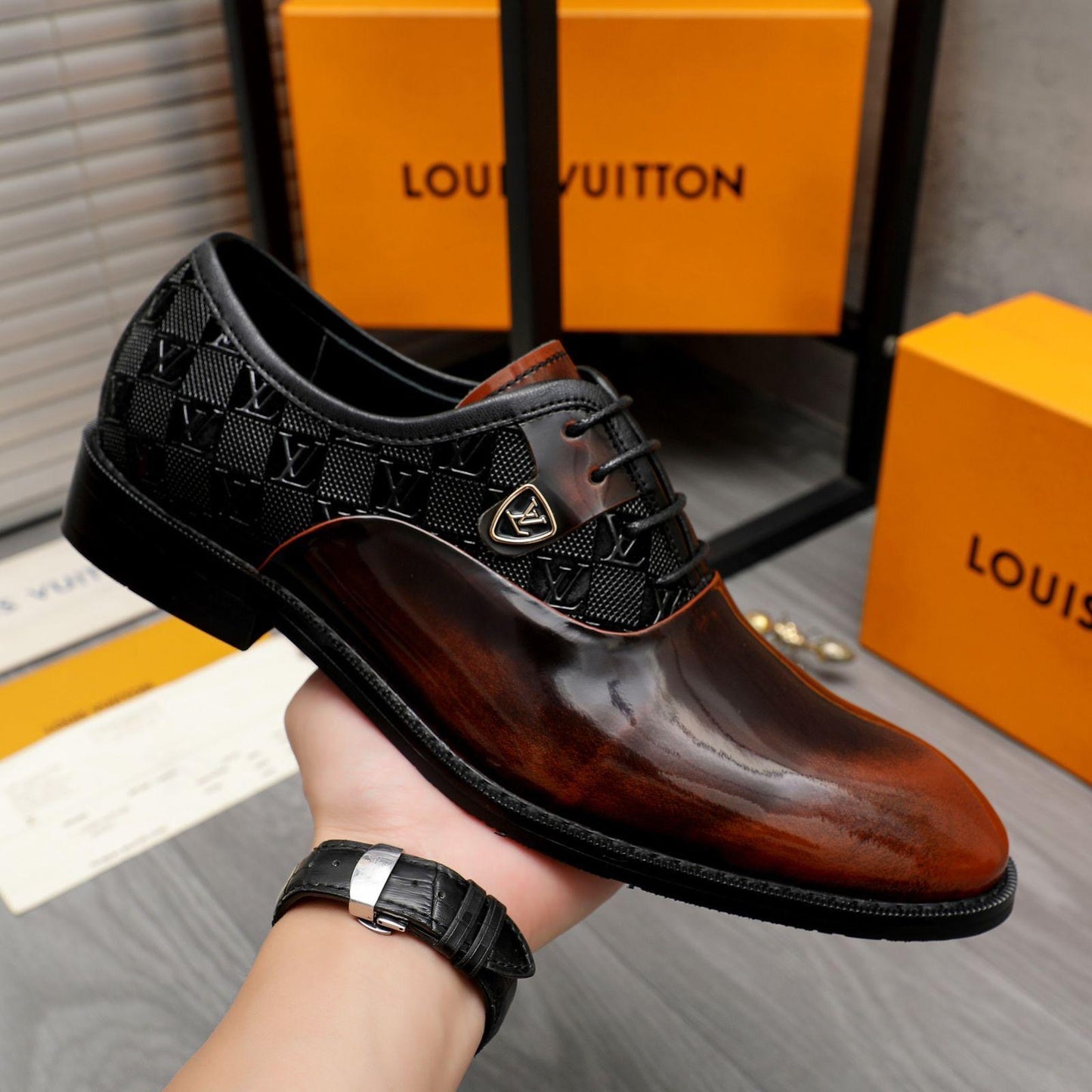 Louis Vuitton Formal Shoes 2 colors