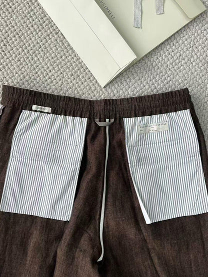 Brunello Cucinelli Linen Pants