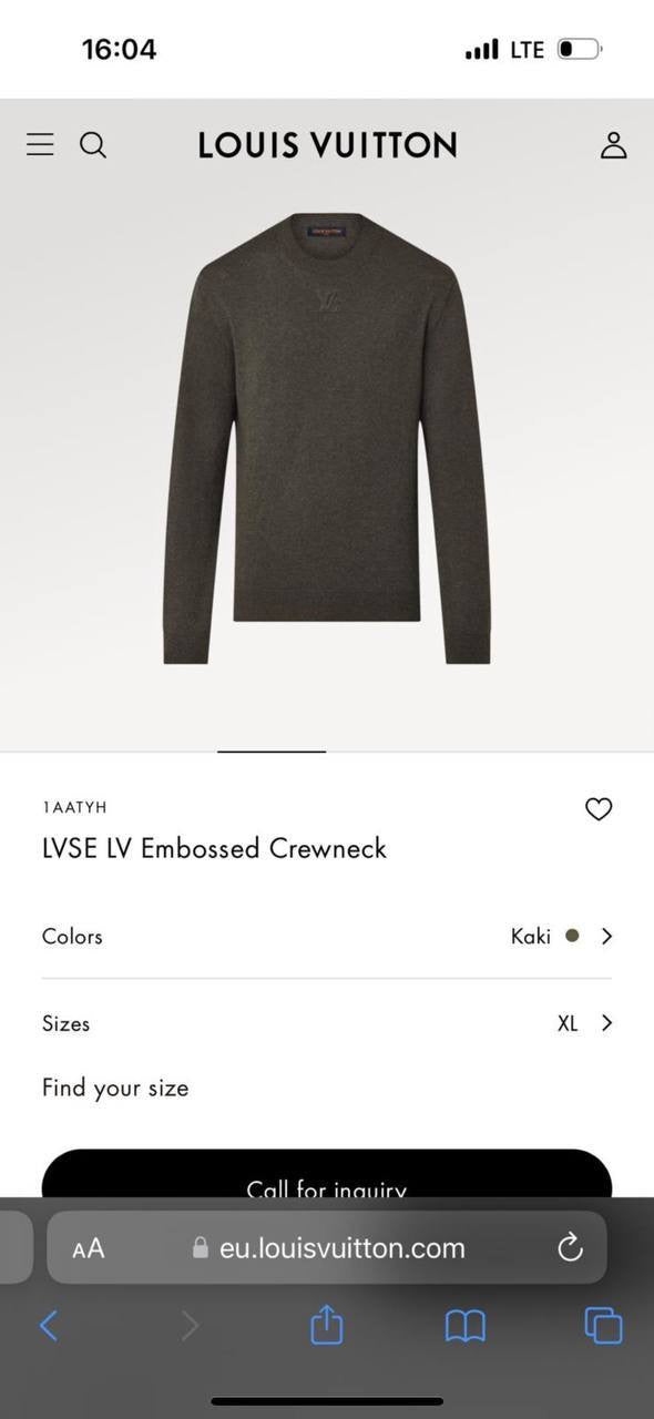 Louis Vuitton Sweaters 4 colors