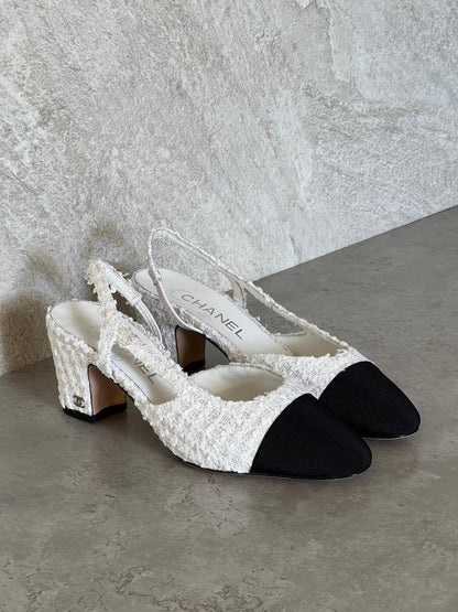 Chanel Heels 3 Colors