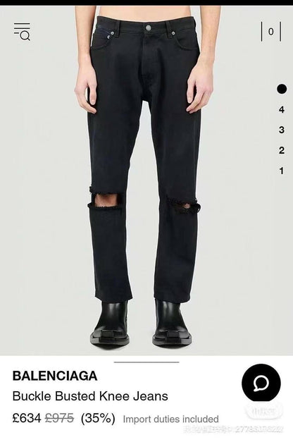 Balenciaga Jeans Pants