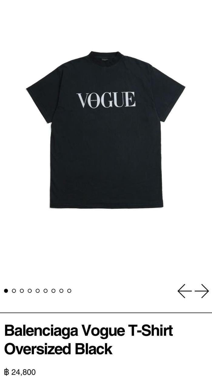 Balenciaga Vouge T-Shirt 2 colors