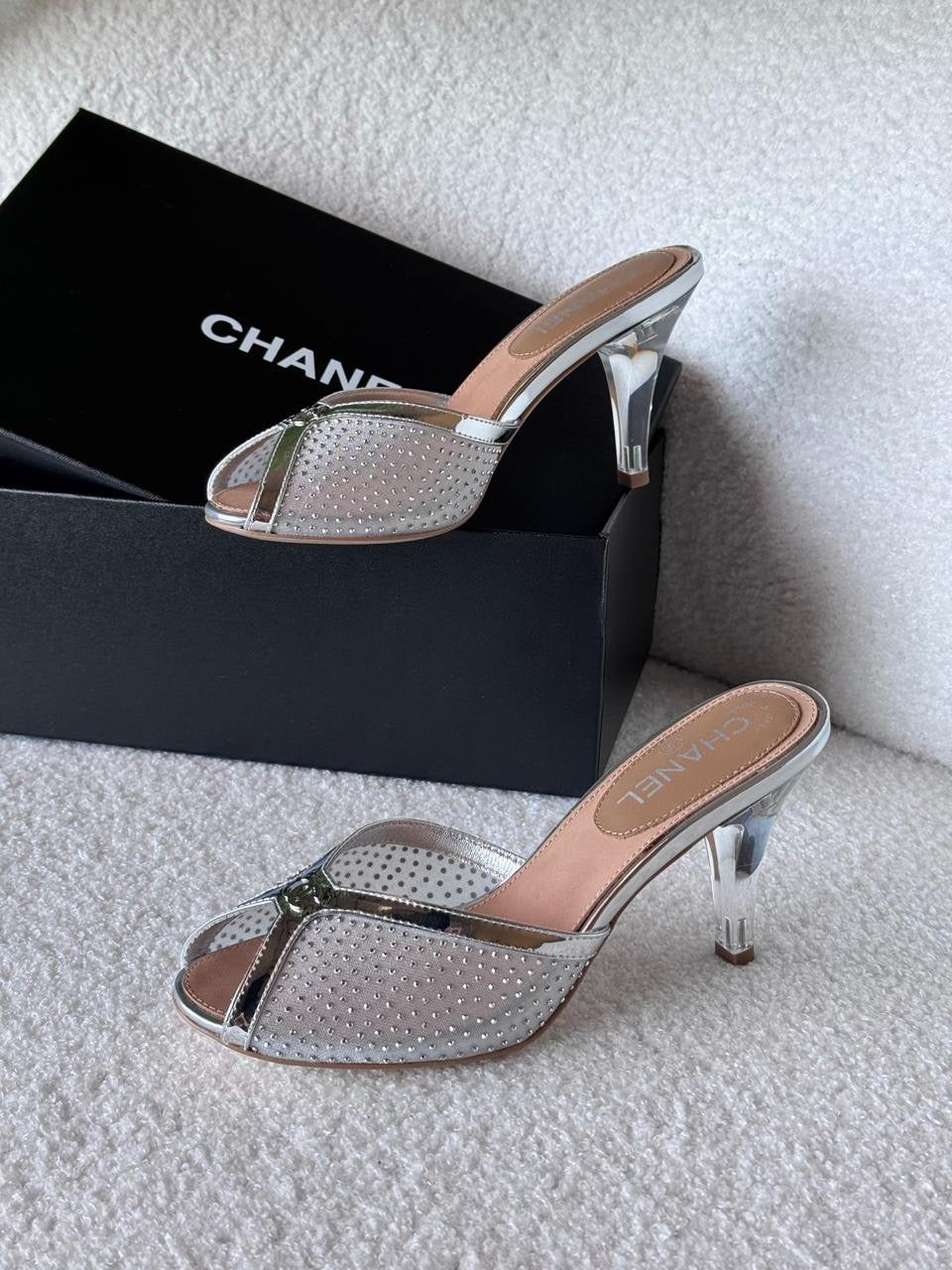 Chanel Heels 3 colors