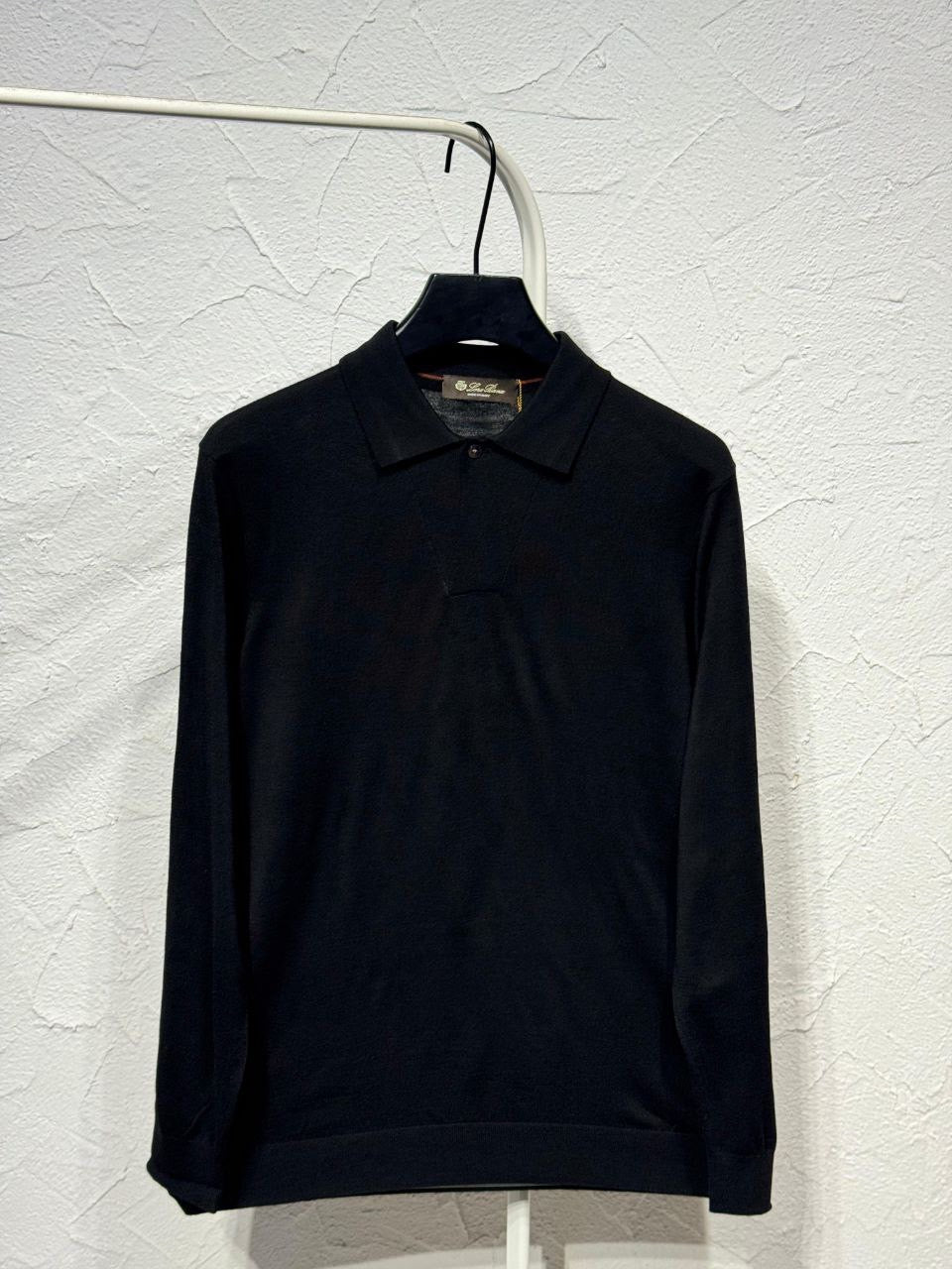 Loro Piana Long Sleeve Polo Shirt