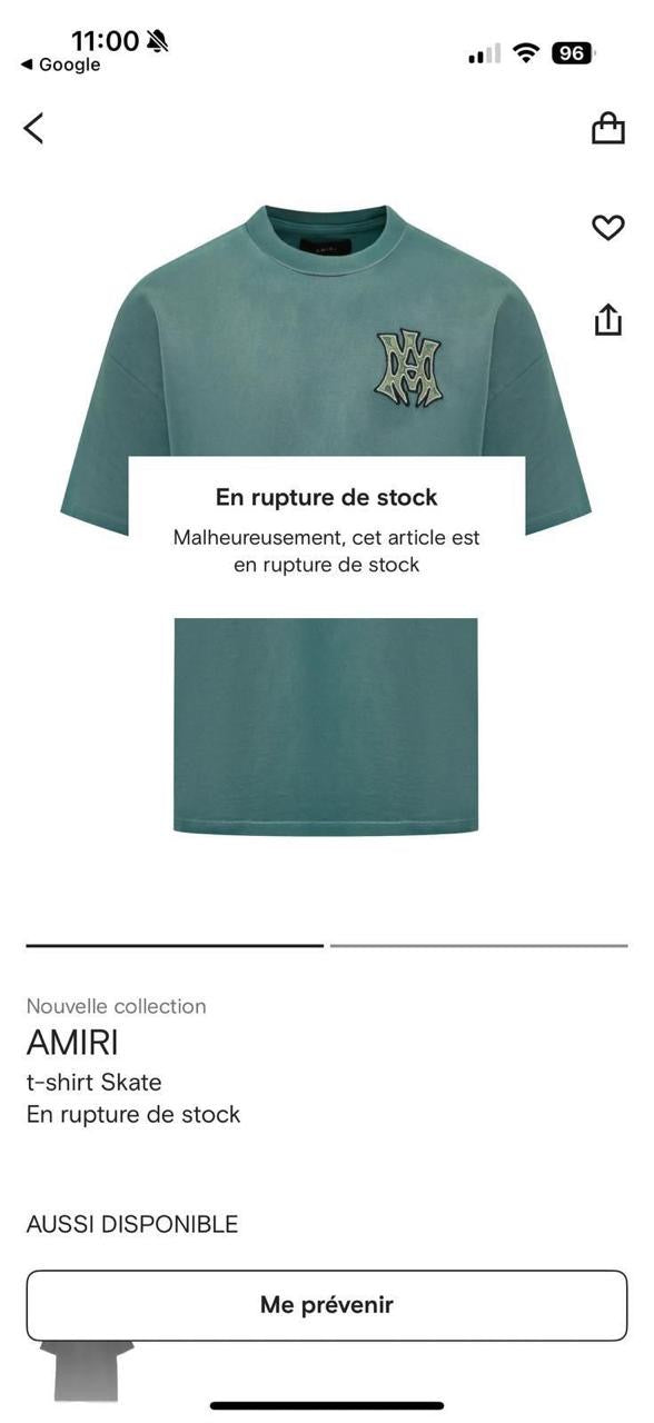 Amiri T-Shirt 4 colors