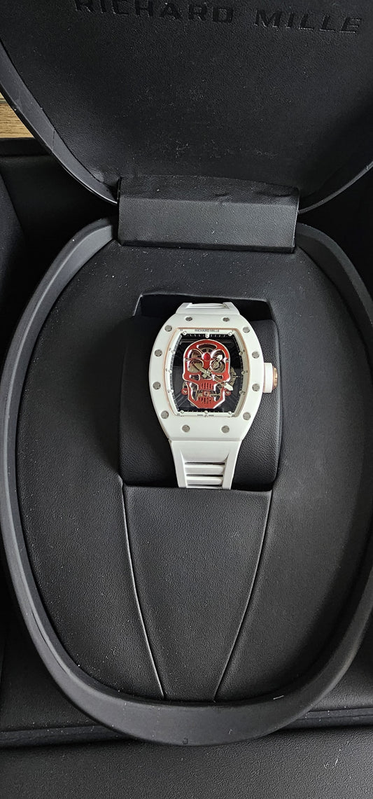 Richard Mille Rm052 skull 💀 tourbillon Watch