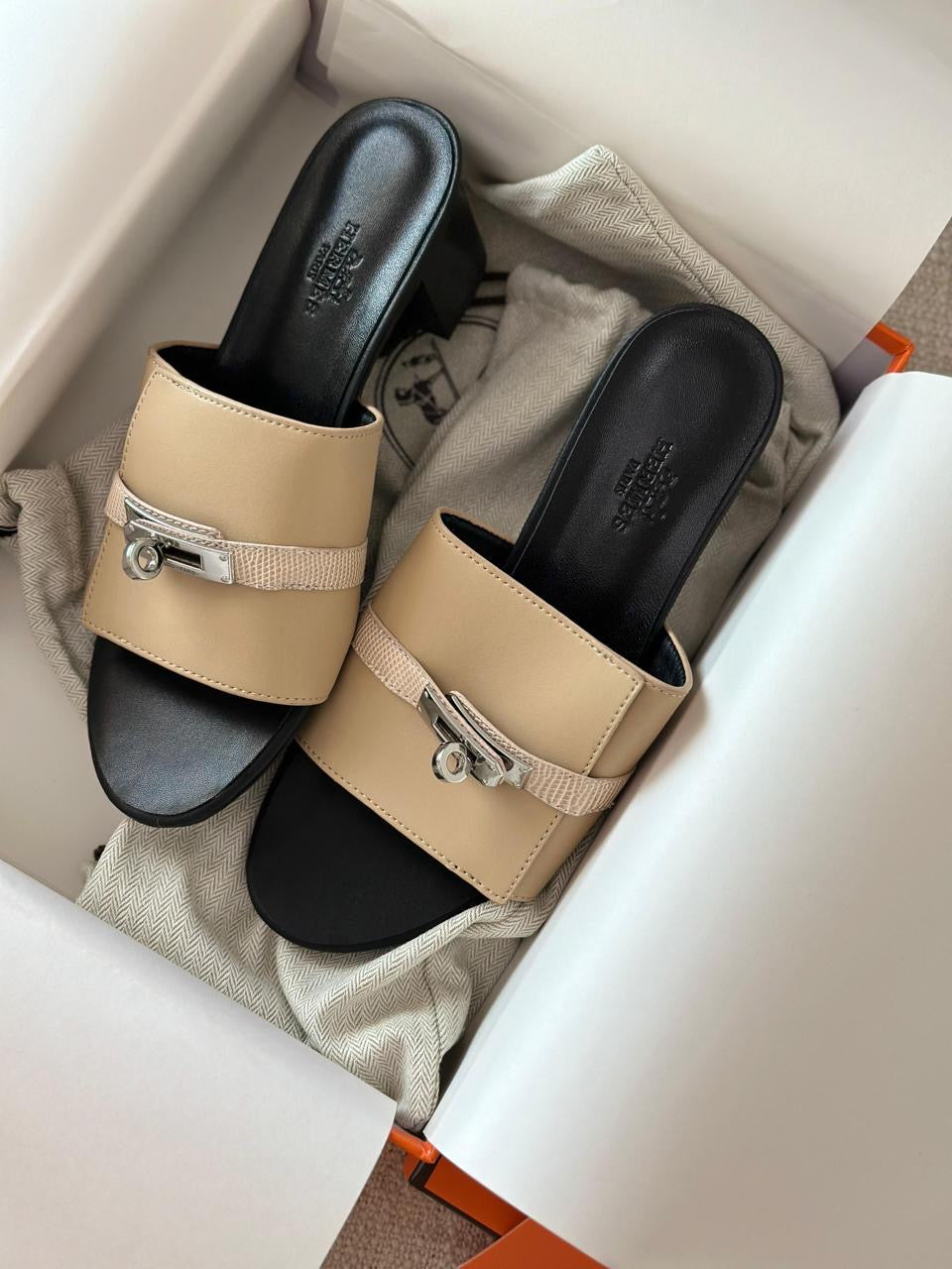 Hermes Heels 3 colors