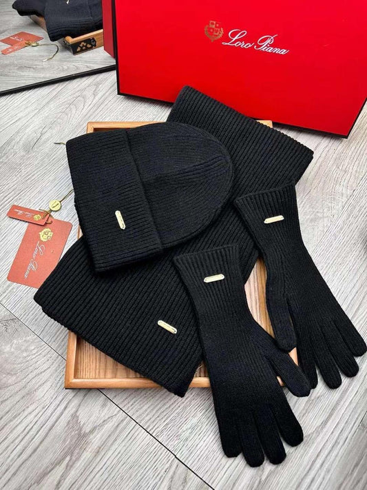 Loro Piana Beanie Set