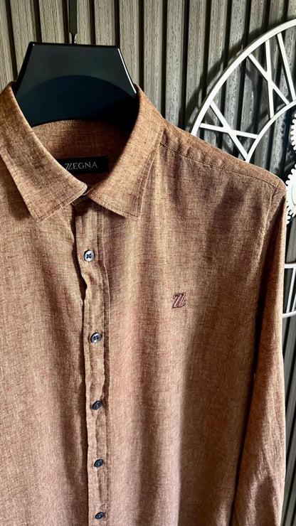 Zegna Long Sleeve Shirt