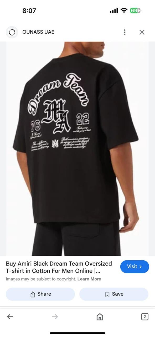 Amiri T-Shirt 2 colors