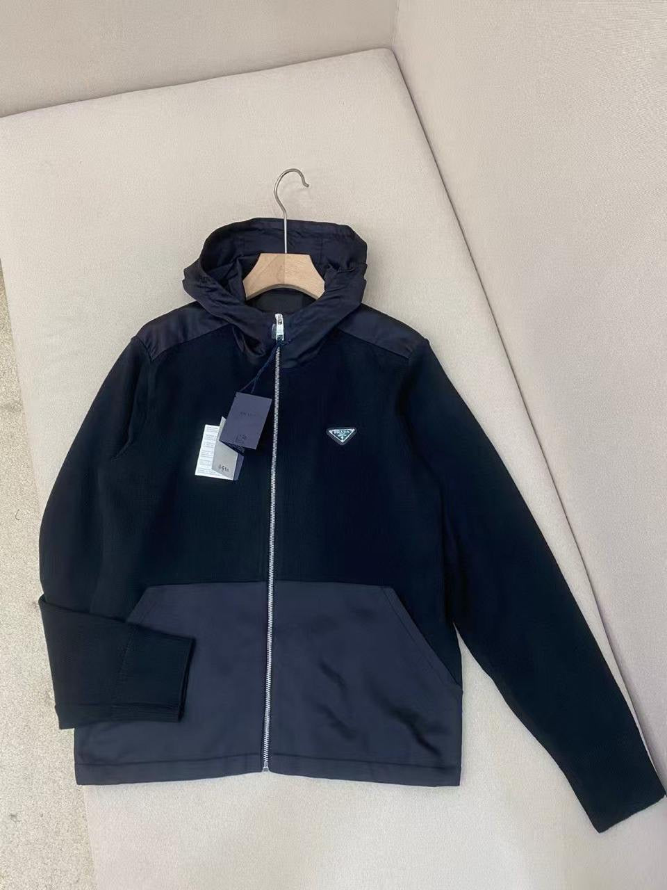 Prada Full Zip Hoodie