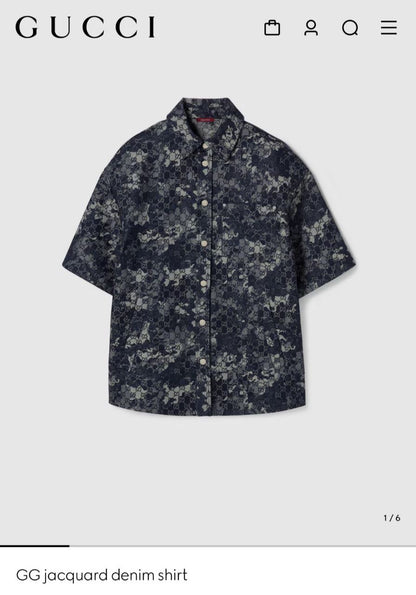 Gucci Short Sleeve Shirt