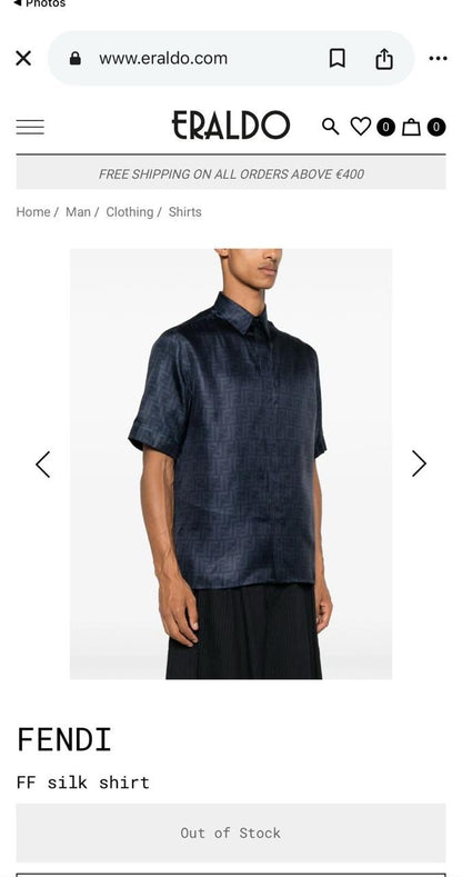 Fendi Silk Set