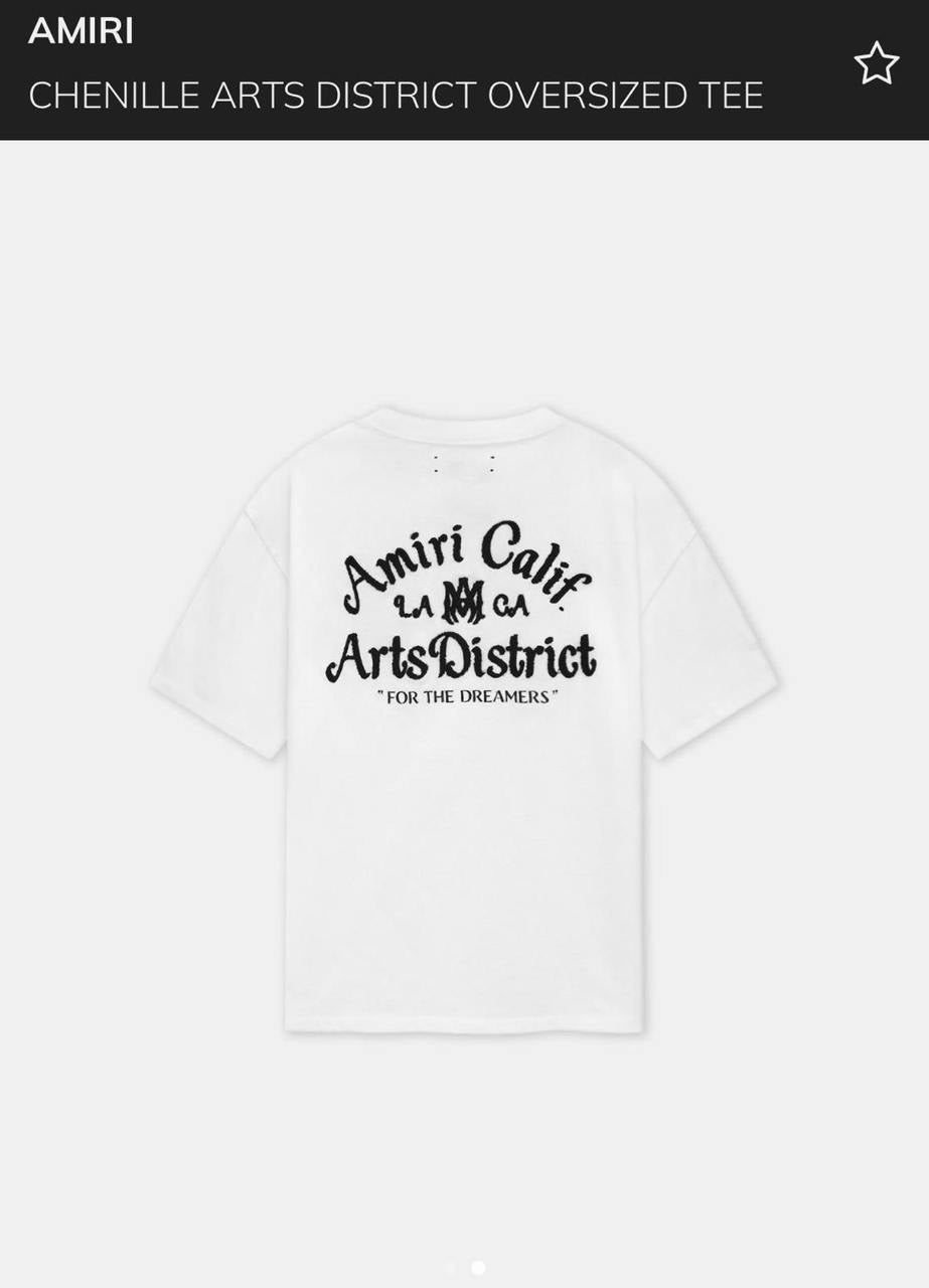 Amiri T-Shirt 2 colors