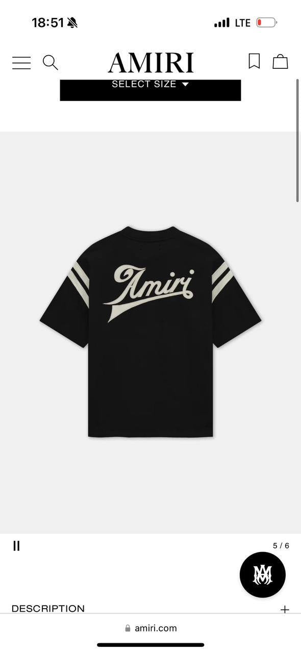 Amiri T-Shirt 3 colors