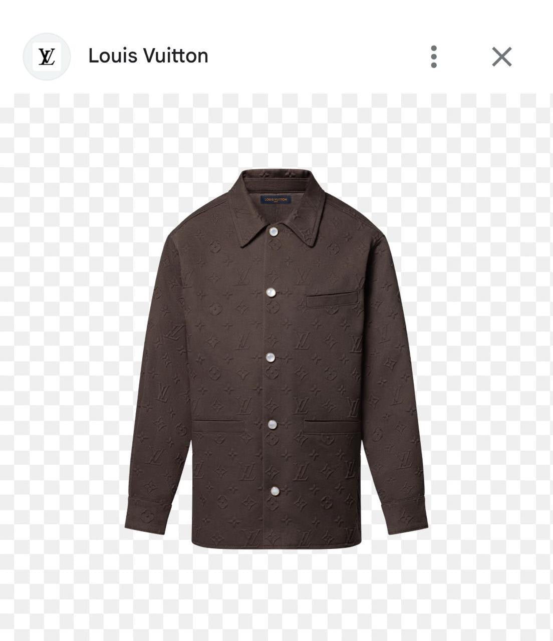 Louis Vuitton Denim Set