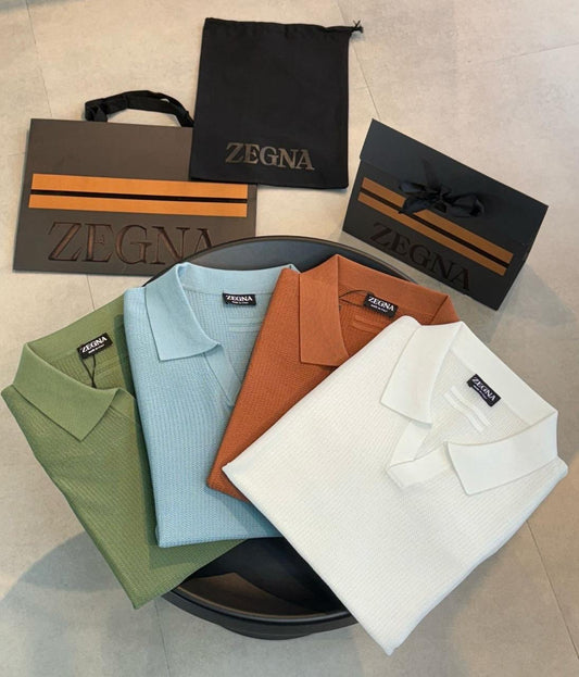 Zegna Polo Shirt 5 colors