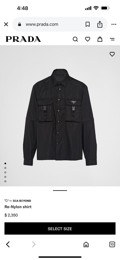 Prada Nylon Shirt