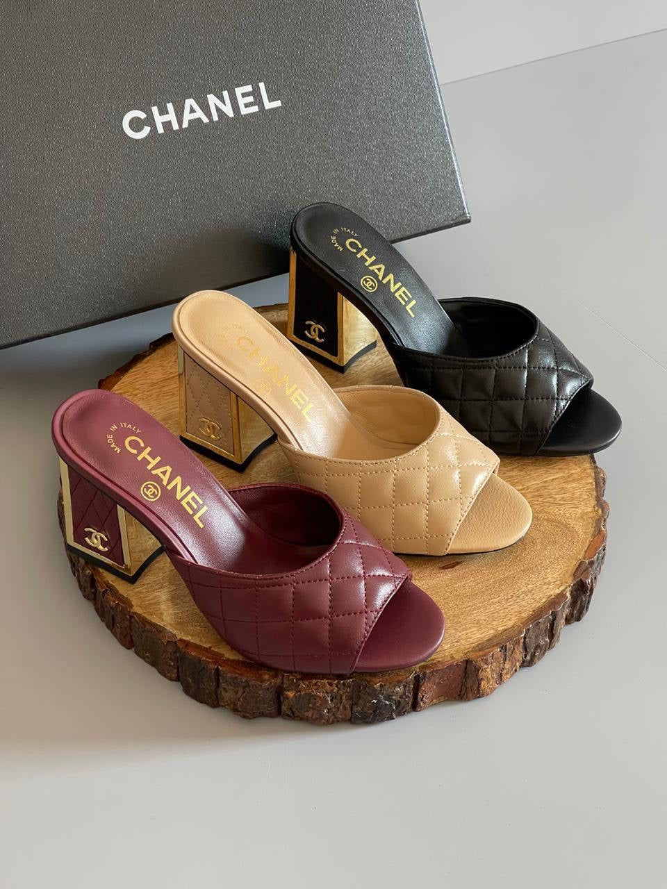 Chanel Heels 3 colors