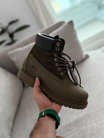 Louis Vuitton & Timberland Boots