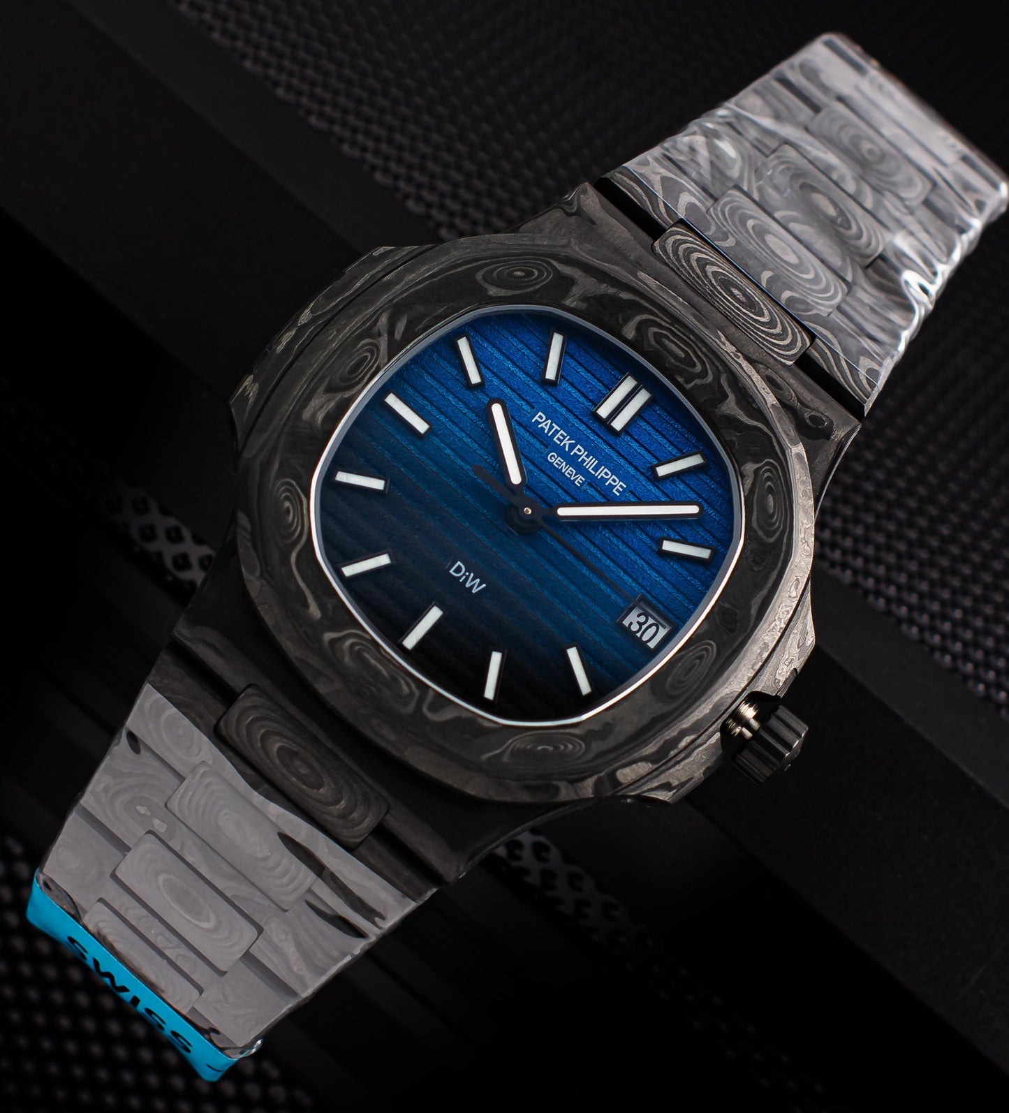 Patek Philippe DiW Carbon Nautilus 2 Colors
