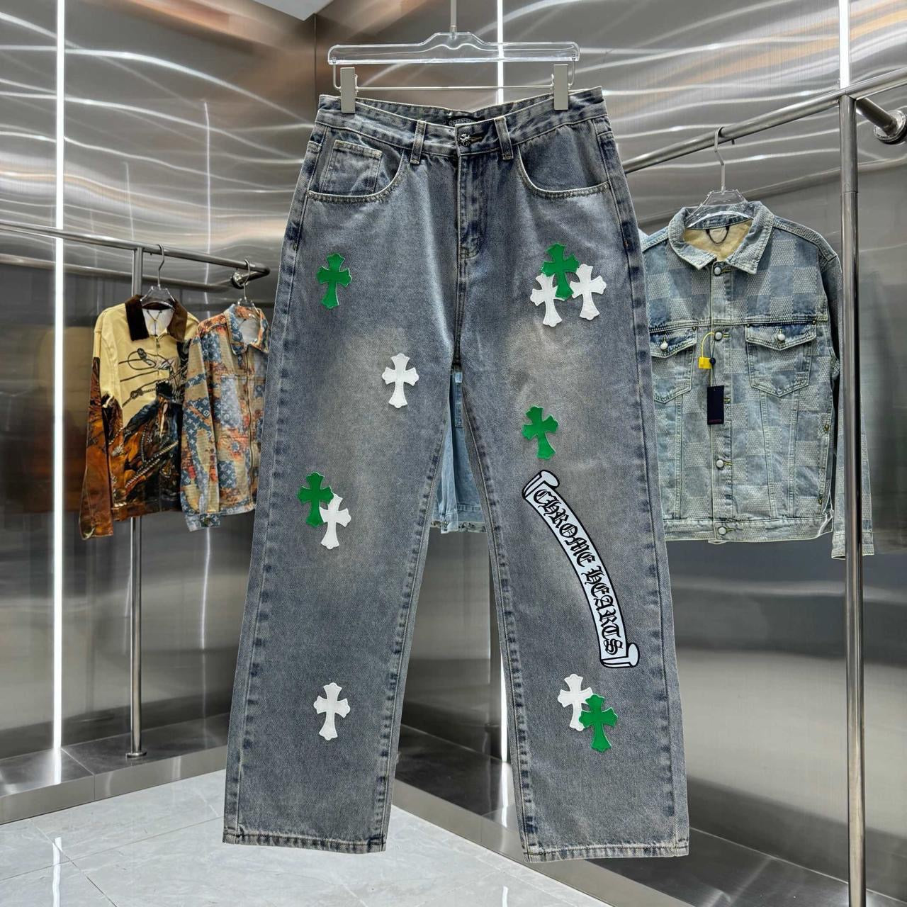 Chrome Hearts Jeans Pants 2 colors