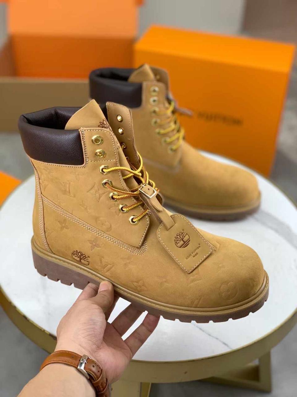 Louis Vuitton x Timberland Boots