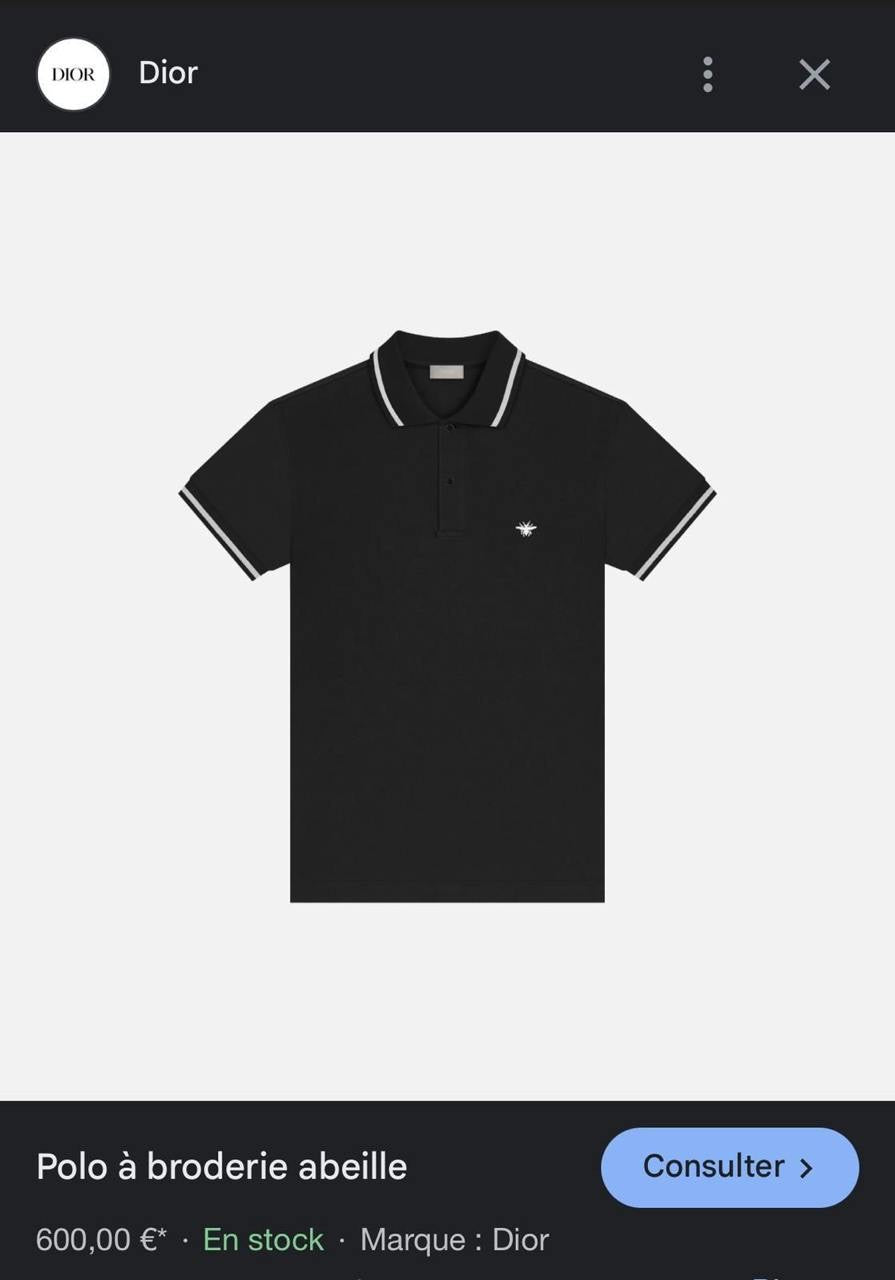 Dior Polo Shirt 3 colors