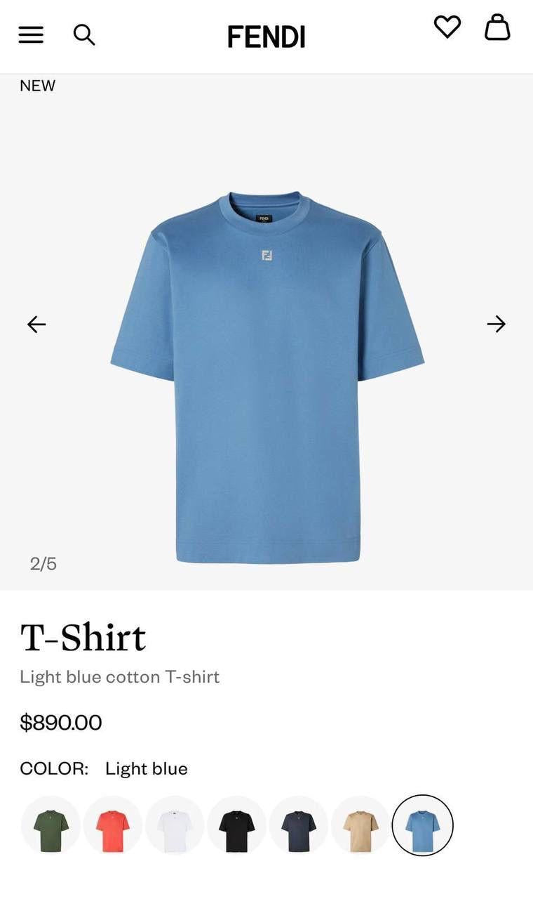 Fendi T-Shirt 6 colors