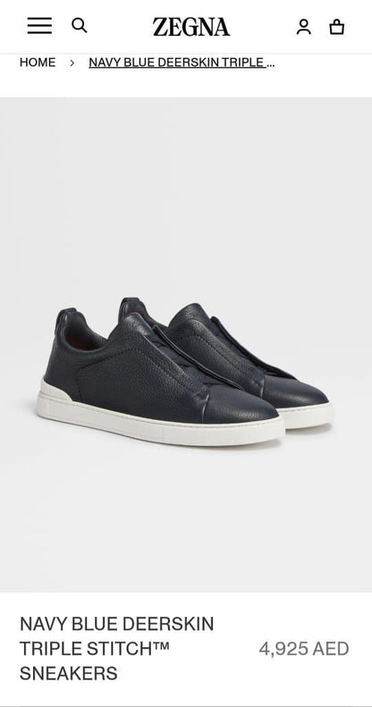 Zegna Sneakers 3 colors