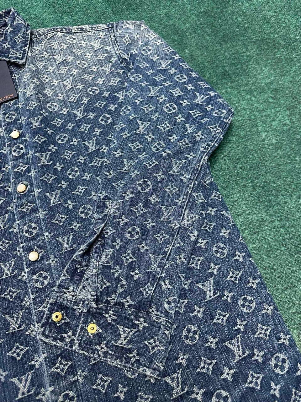 Louis Vuitton Denim Long Sleeve Shirt