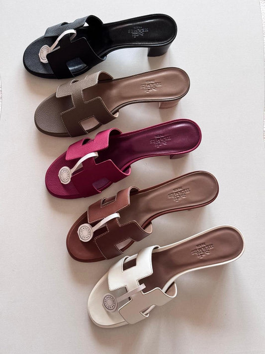 Hermes heels 5 colors