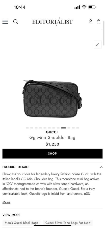 Gucci Sling Bag (VIP Quality)