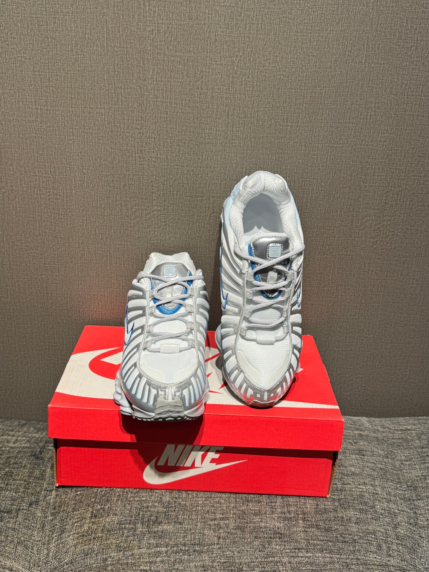 Nike Shox White / Blue